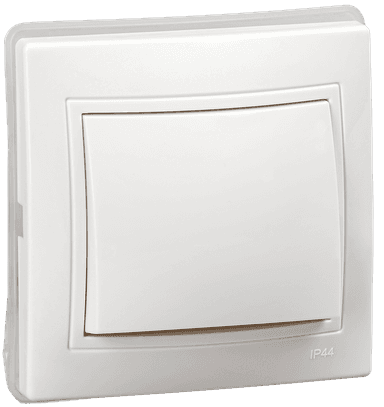 KVARTA ����������� 1-��������� 10� IP44 ��10-1-0-��-44 ����� GENERICA