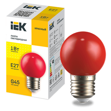  LED . G45  1 230  E27 IEK