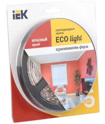 ����� LED 5� ������� LSR-3528R60-4.8-IP65-12V IEK-eco (������� ����)