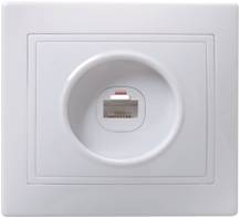 KVARTA ������� 1-������� ������������ RJ45 ���.5� ��10-�� ����� GENERICA