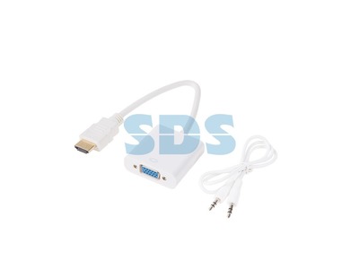 ����������  ��.HDMI - ��.VGA (������) + 3.5 mm �����  REXANT