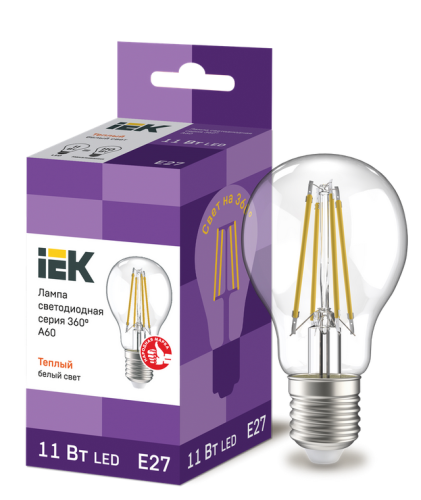����� LED A60 ��� �����. 11�� 230� 3000� E27 ����� 360� IEK