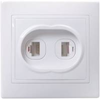 KVARTA ������� 2-������� RJ11+RJ45 ���.5� ��/�12-�� ����� GENERICA