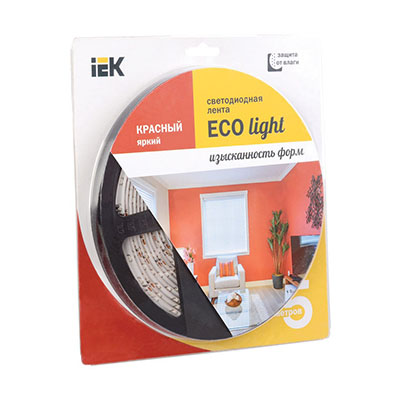  LED 5  LSR-3528R60-4.8-IP20-12V IEK-eco ( )   *