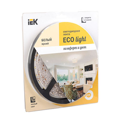  LED 5  LSR-3528WW60-4.8-IP65-12V IEK-eco (  )