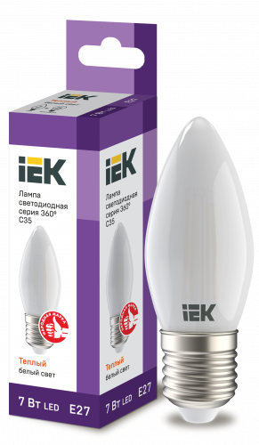  LED C35  . 7 230 3000 E27  360 IEK