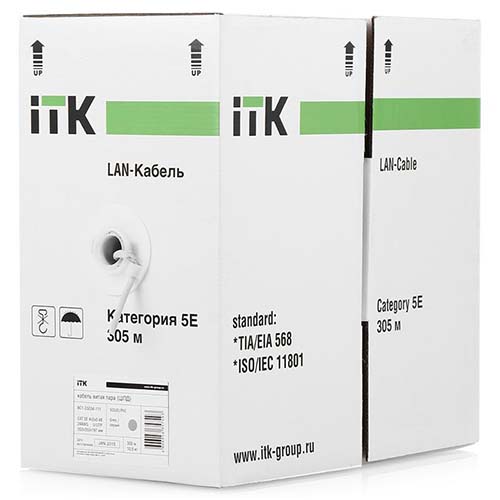 ITK ������ ����� ����� ���� U/UTP, ���.6 4�2�23AWG solid, PVC, 305�, ����� ���