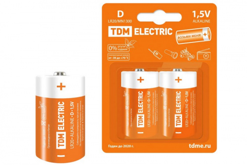   LR20 D Alkaline 1,5V BP-2 TDM 