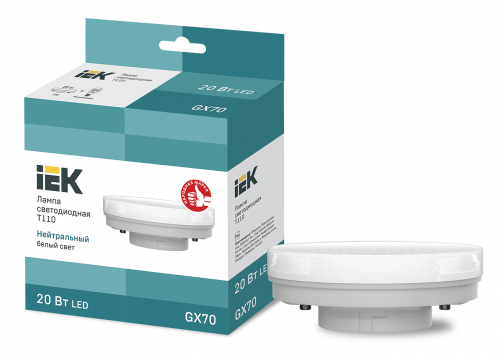 ����� LED T110 �������� 20�� 230� 4000� GX70 IEK