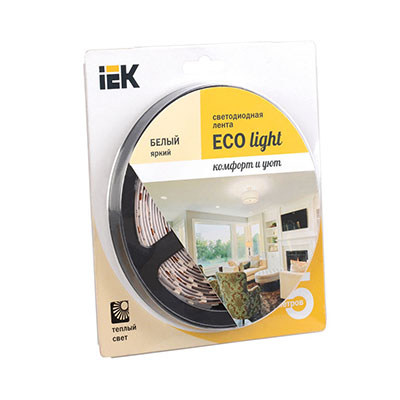  LED 5  LSR-3528WW120-9.6-IP20-12V IEK-eco (  )   *