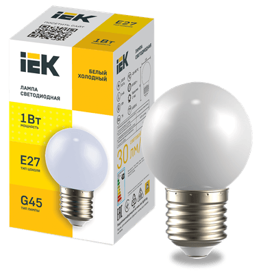  LED . G45  1 230   E27 IEK